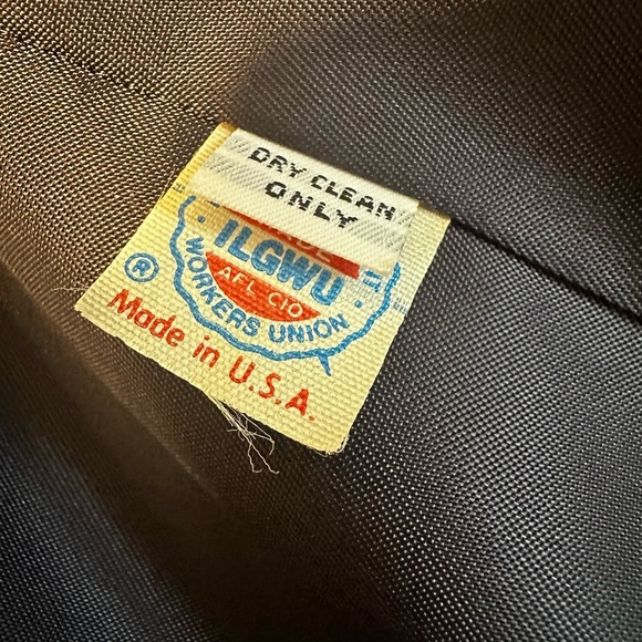 Vintage 80s J. G. Hooks Sz: 10P Long 100% Wool Navy Single Breast Peacoat. - Picture 6 of 16